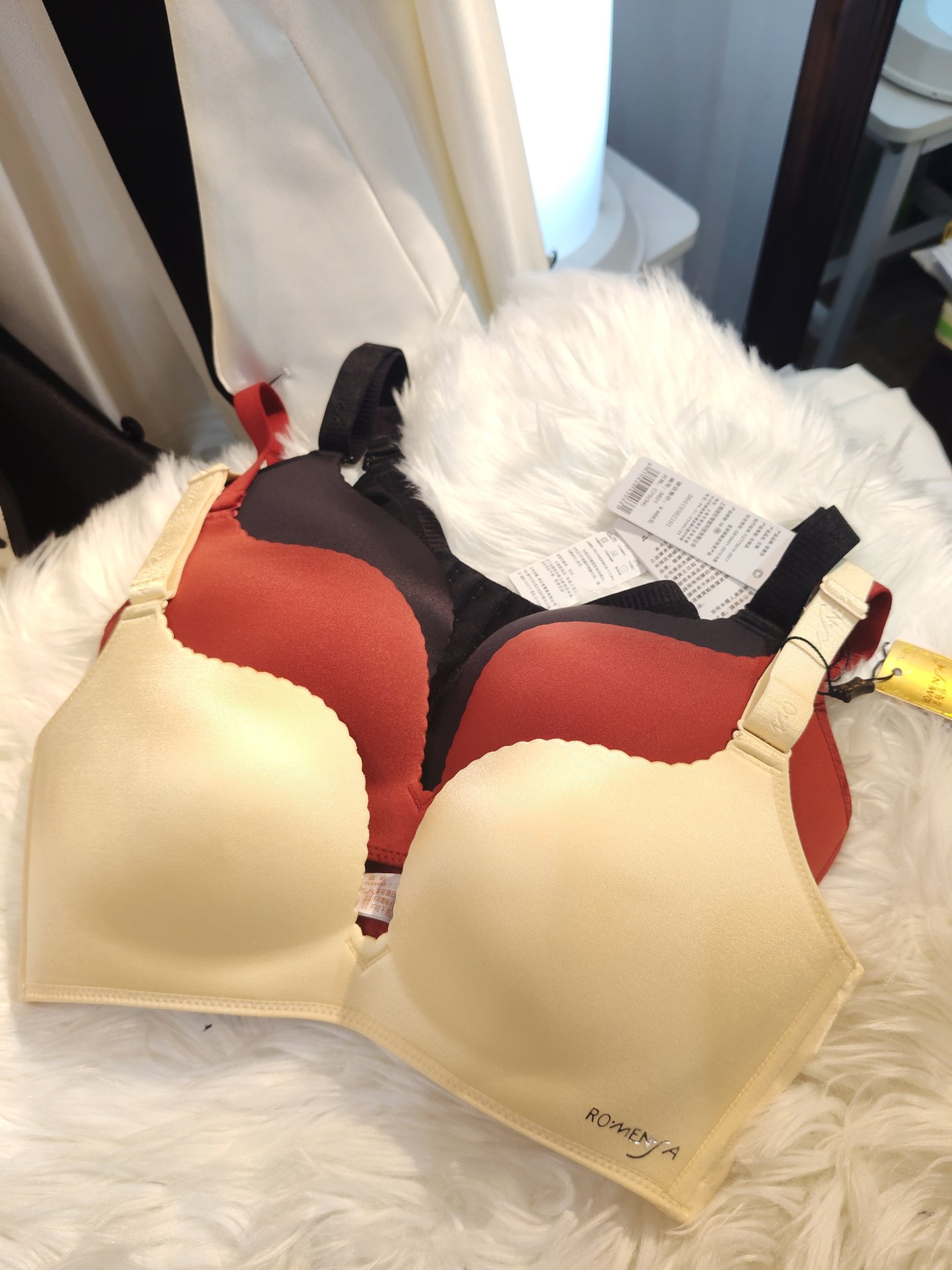 ROMENSA 光面款 75C 3色入 @228/件